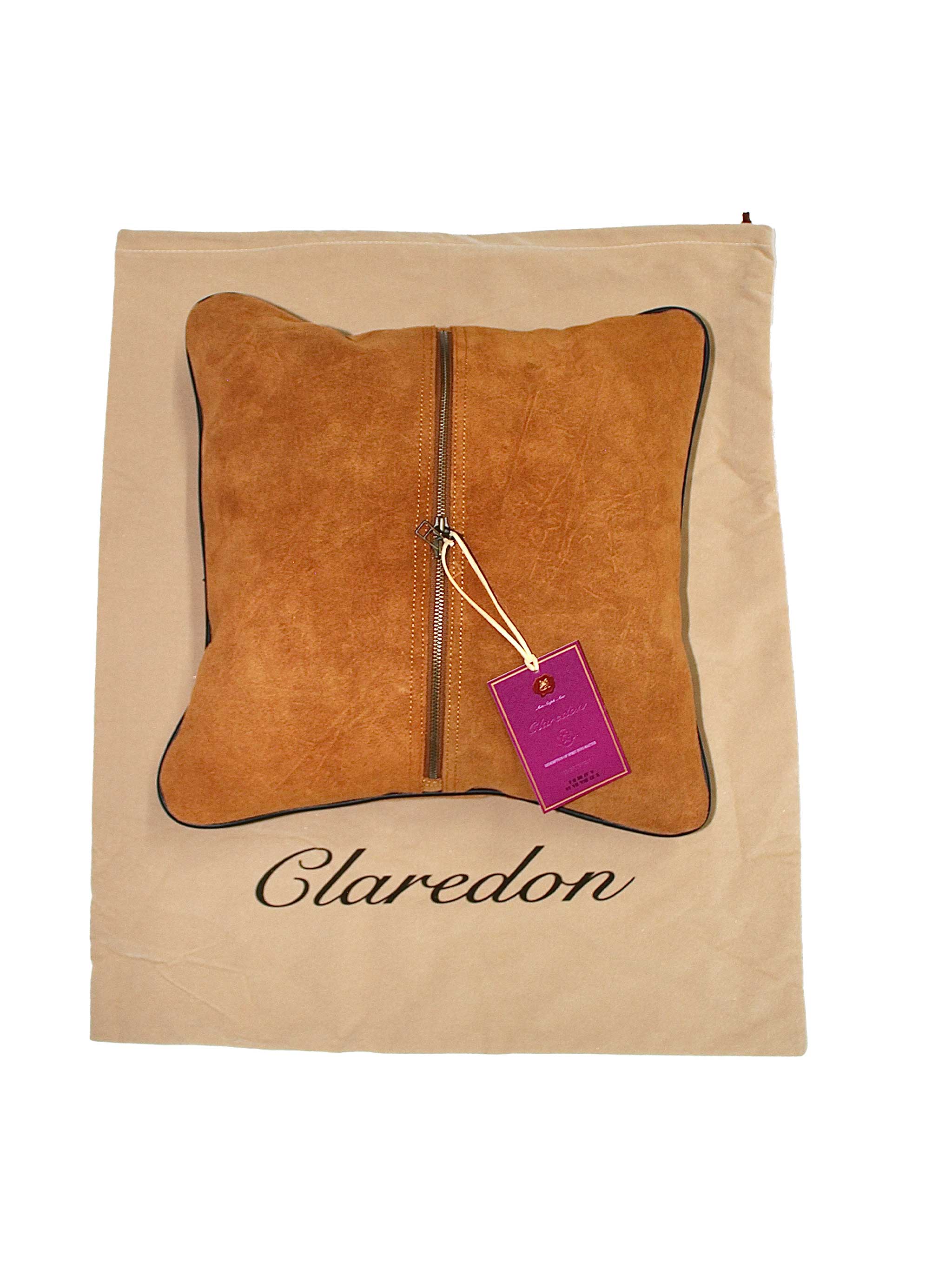 Collectible Suede Pillow: MARIGOLD