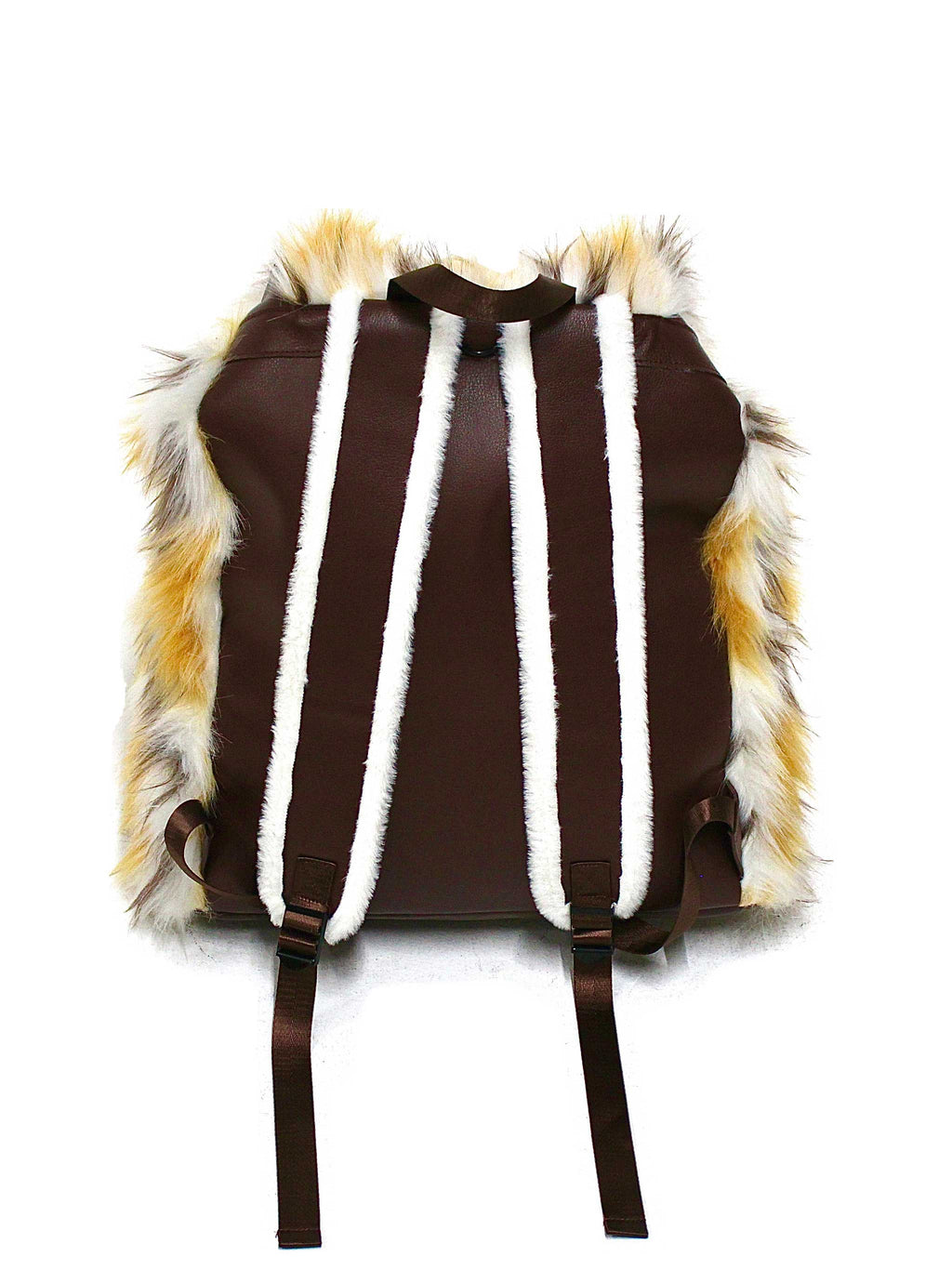 Bohemian Fur Valise: Gold