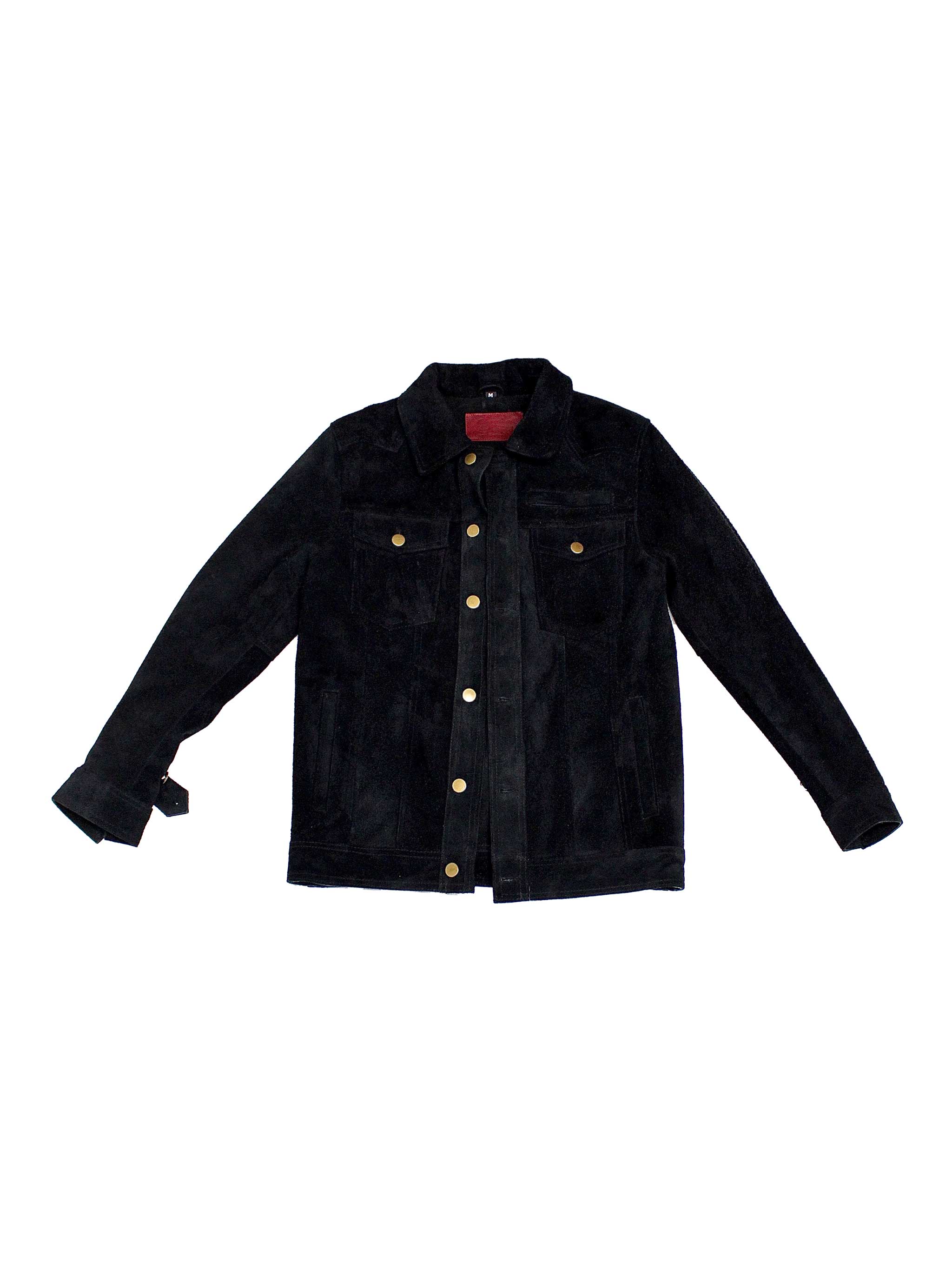 Suede Jacket: Black