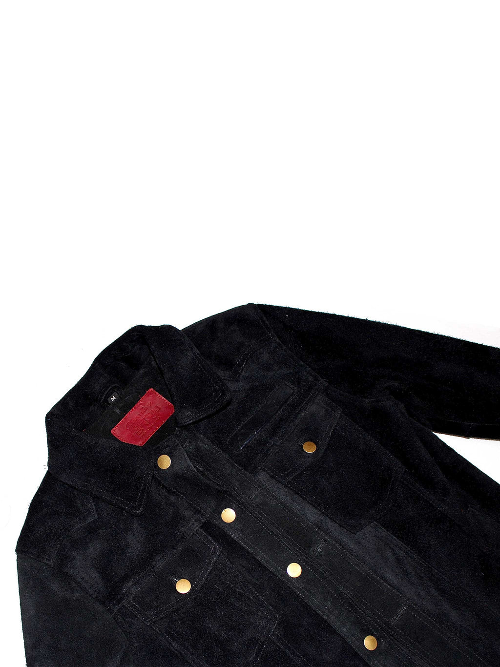 Suede Jacket: Black